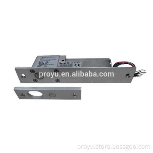 8 wire electric bolt lock with time delay low temperature door status
